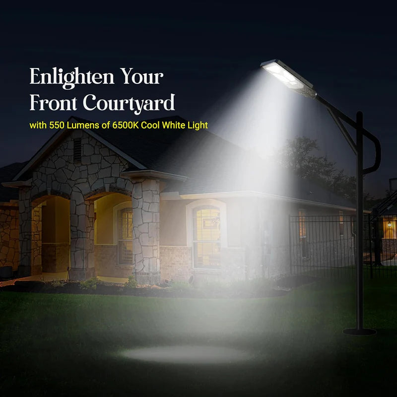 DYLECT 900W Solar Street Light with Motion Sensor